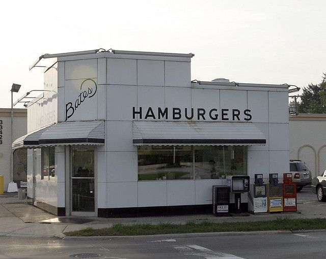 Bates Hamburgers - Old Photo (newer photo)
